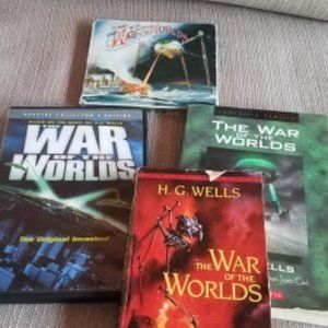 4-PC War of the Worlds Books, CD & Special Collector's Edition DVD